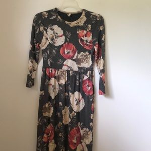 Long Sleeve Maxi Dress